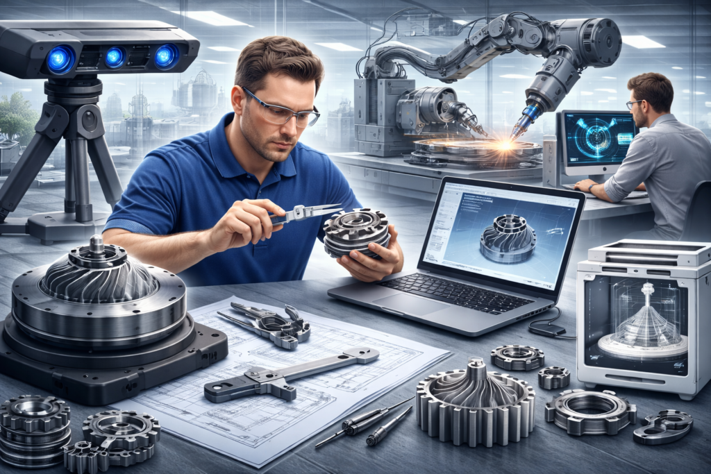 Reverse Engineering in Manufacturing: Tools, Process, and Benefits ...