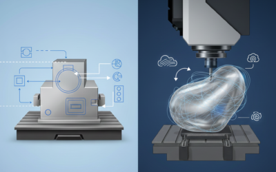 Feature-Based Machining vs Freeform Toolpaths: When to Use FeatureCAM or PowerMill for Maximum Efficiency