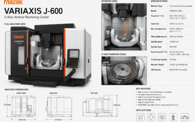 5 axis Software for Mazak variaxis j 600