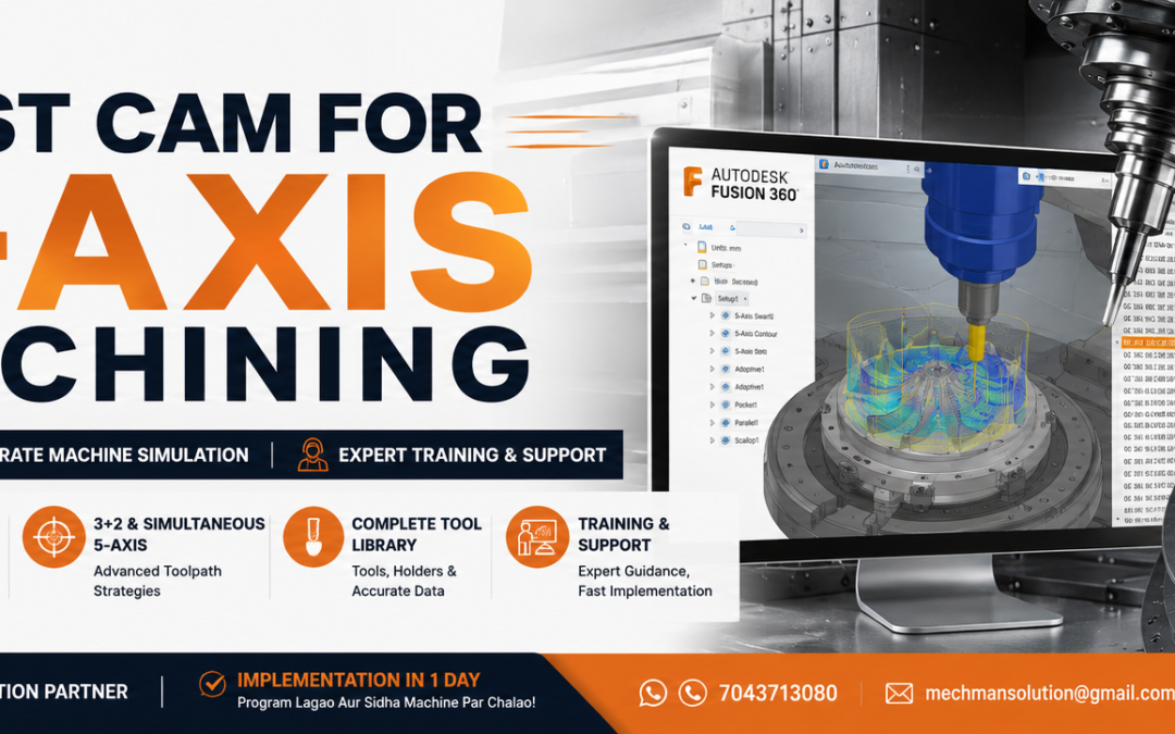 Best CAM for 5-axis machining