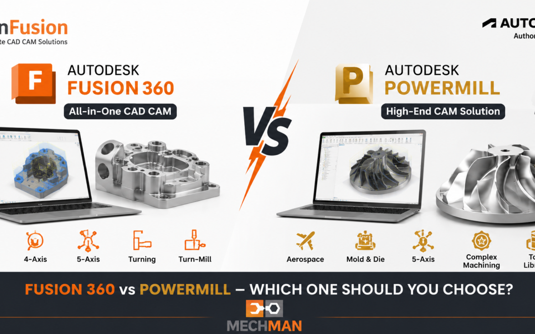 Fusion 360 vs PowerMill – Which One Should You Choose?