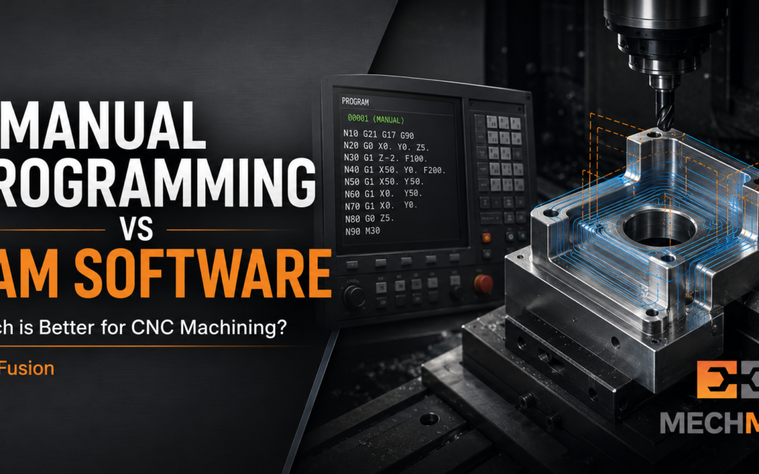 Manual Programming vs CAM Software