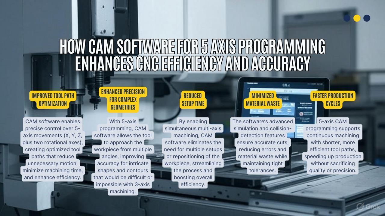 How CAM Software For 5 Axis Programming Enhances CNC Efficiency And ...