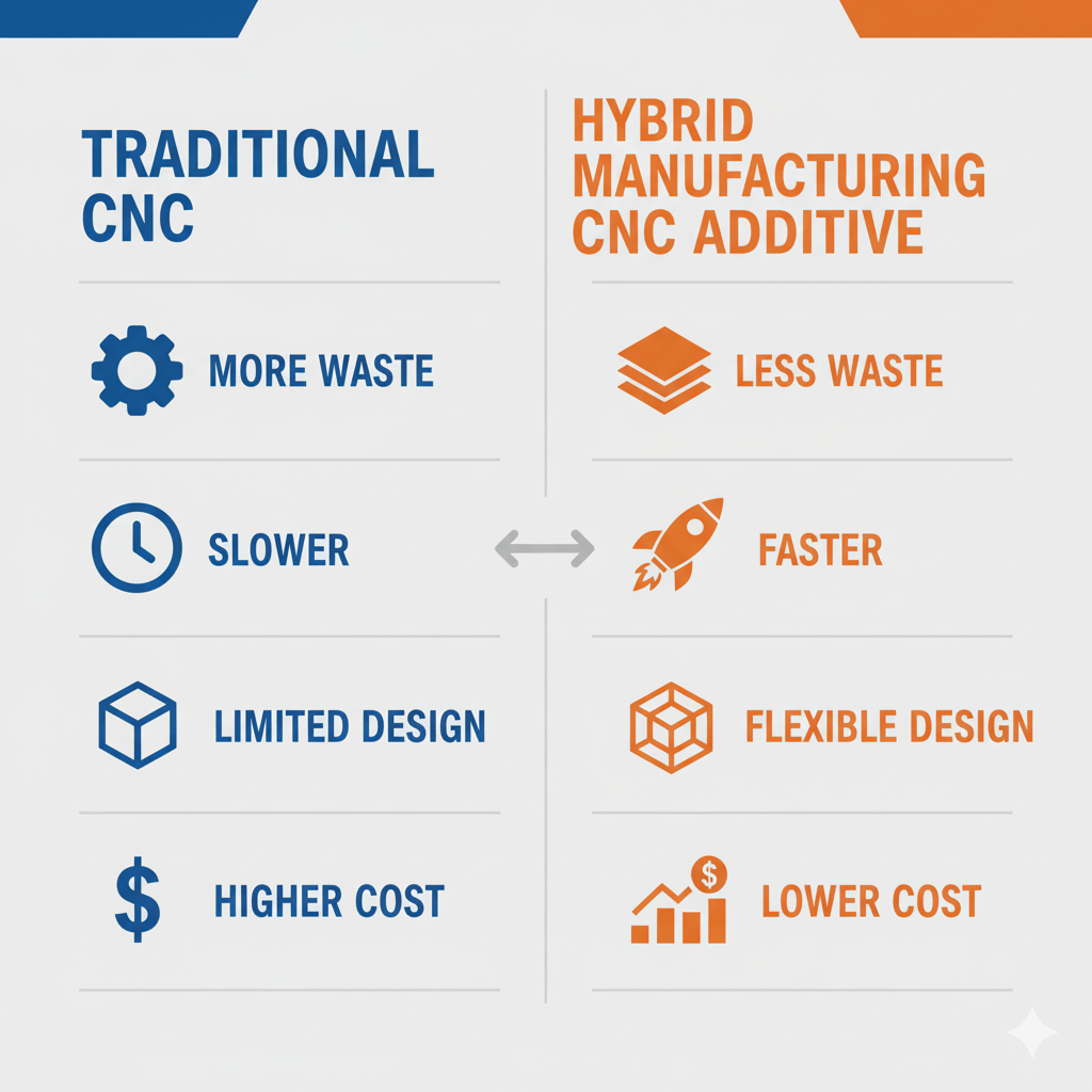Hybrid Manufacturing CNC Additive