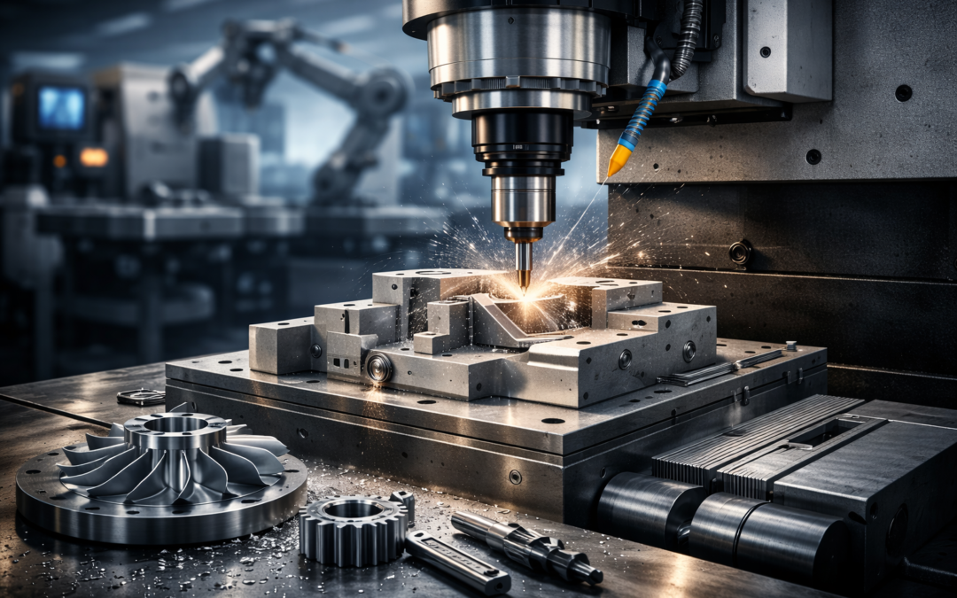 CNC Machining Explained: Types, Processes, and Applications