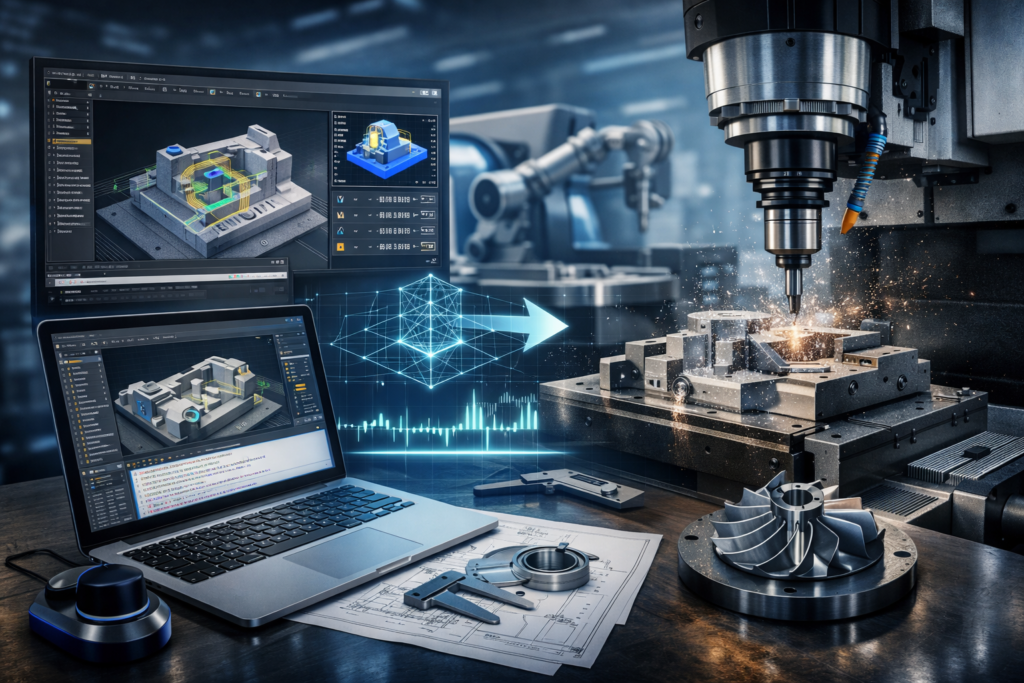 How CAD/CAM Software Improves CNC Accuracy and Productivity - Mechman ...