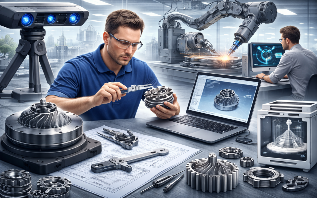 Reverse Engineering in Manufacturing: Tools, Process, and Benefits