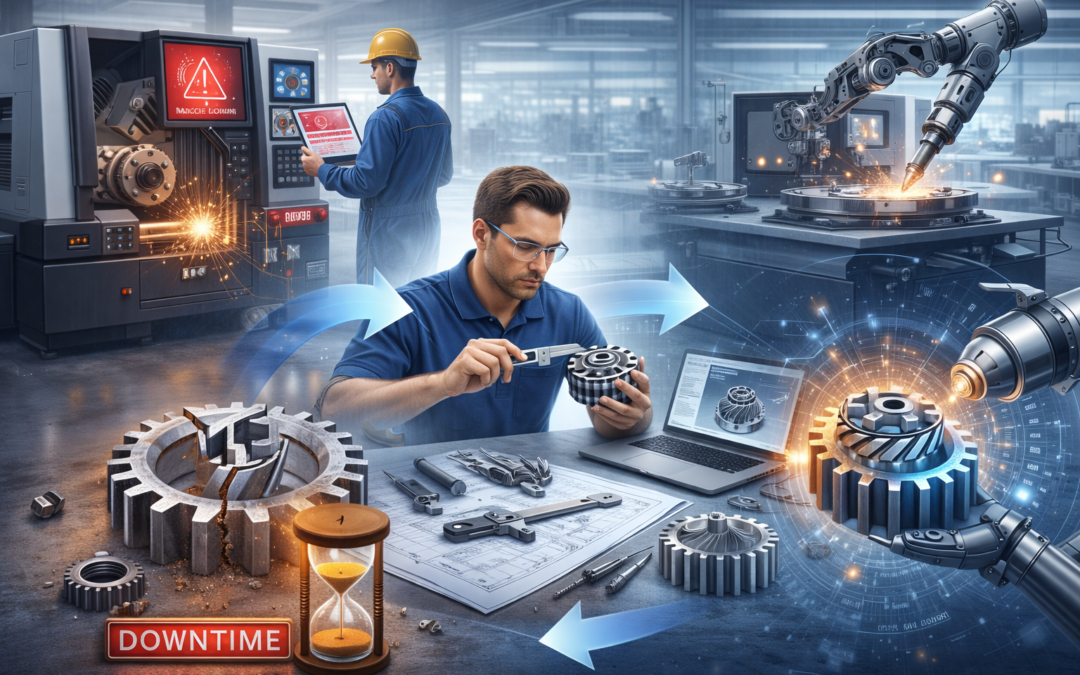 How Reverse Engineering Helps Reduce Machine Downtime