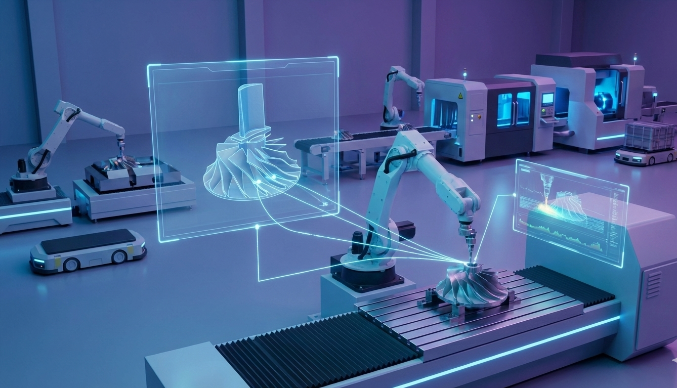 Role of CAD/CAM in Industry 4.0 Manufacturing - Mechman Solution