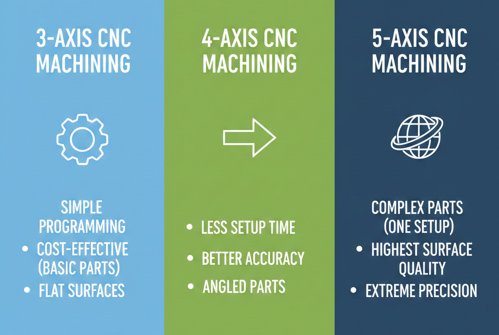 CNC multi-axis machining