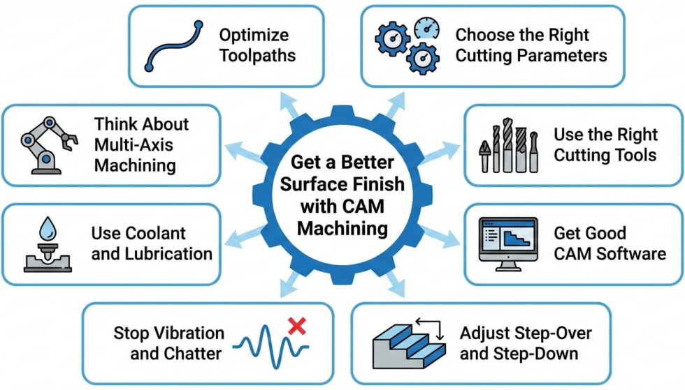How to Improve Surface Finish Using CAM Strategies - Mechman Solution