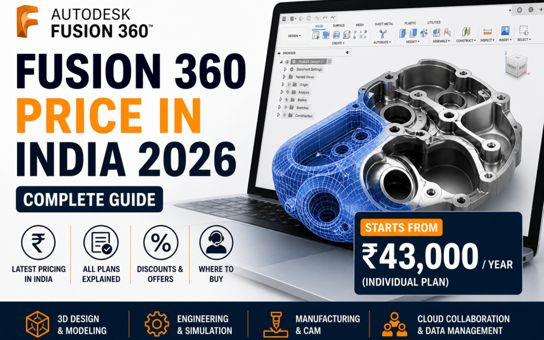 Autodesk Fusion 360 Price in India 2026 — Complete Guide