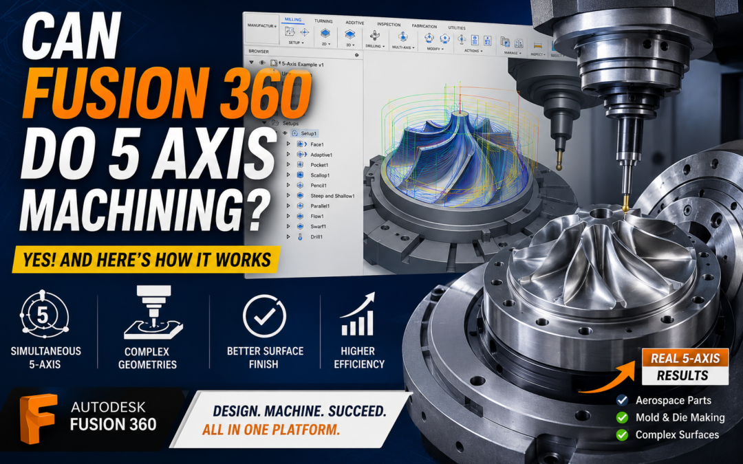 Can Fusion 360 Do 5 Axis Machining?