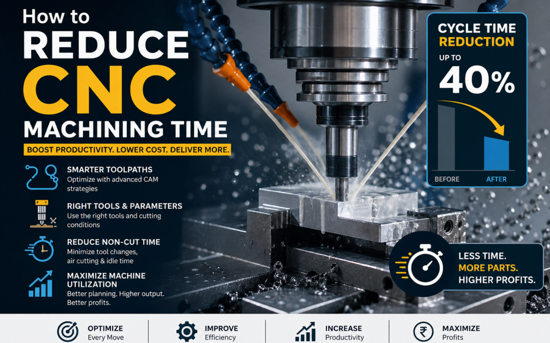 How to Reduce CNC Machining Time (India Guide for Manufacturers)