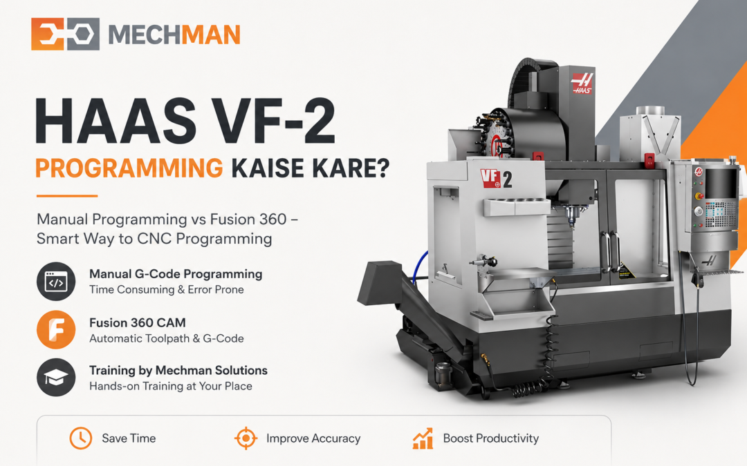 Haas VF2 Programming: Manual G-Code vs. Autodesk Fusion 360