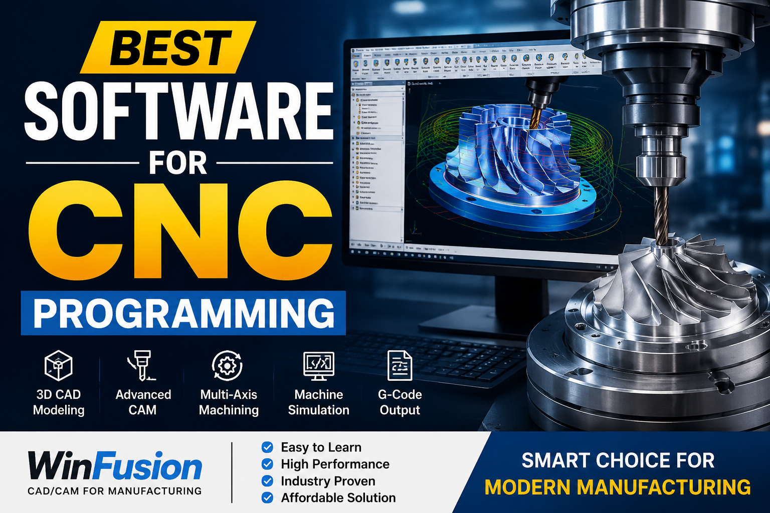 Best Software For CNC Programming - Mechman Solution