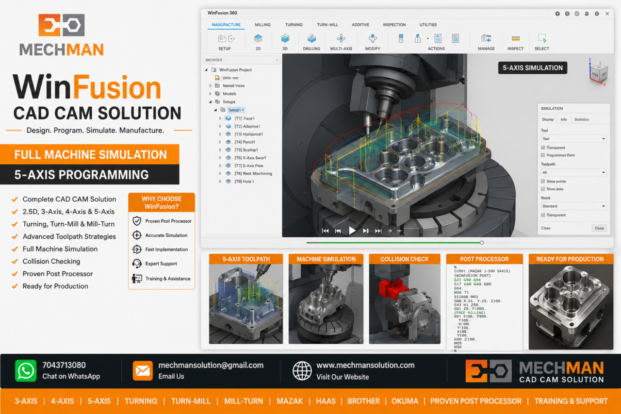 Difference between CAD and CAM? | WinFusion CAD CAM Solution