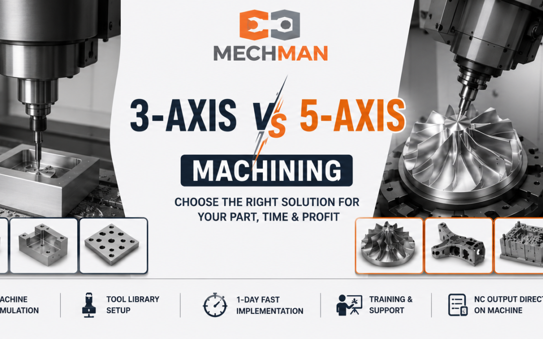 3-axis vs 5-axis machining