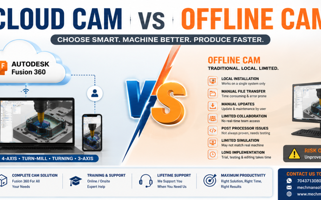 Cloud CAM vs offline CAM