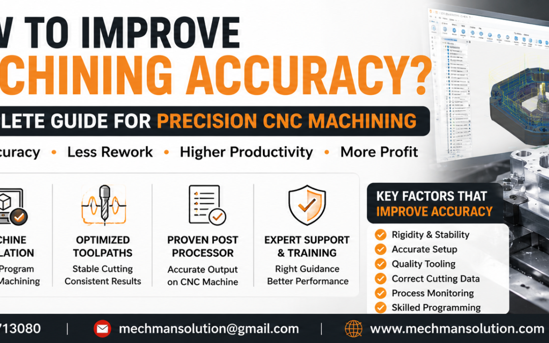 How to improve machining accuracy?