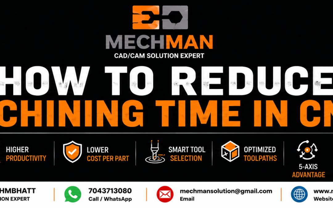 How to reduce machining time in CNC?