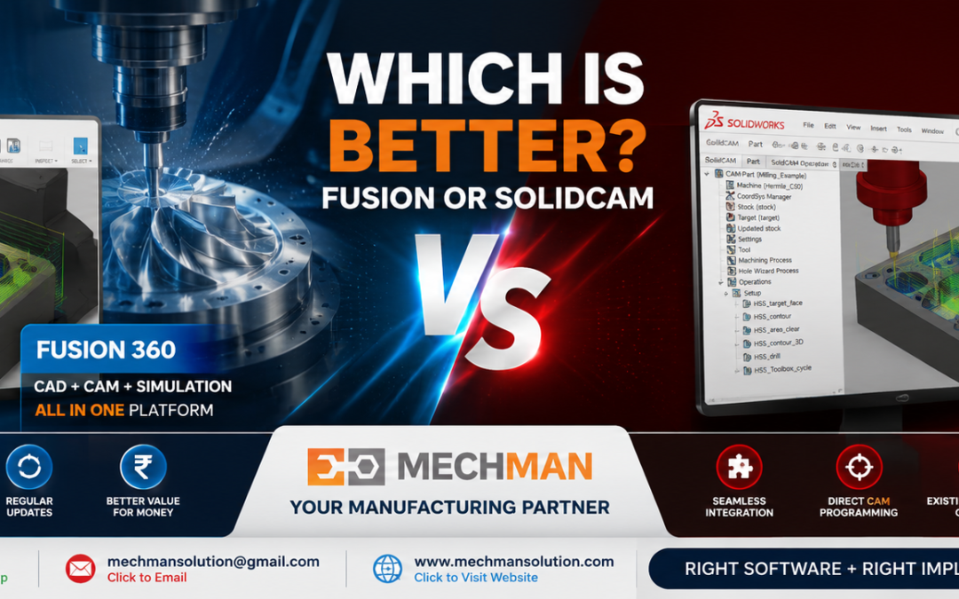 Which is better: Fusion or SolidCAM?