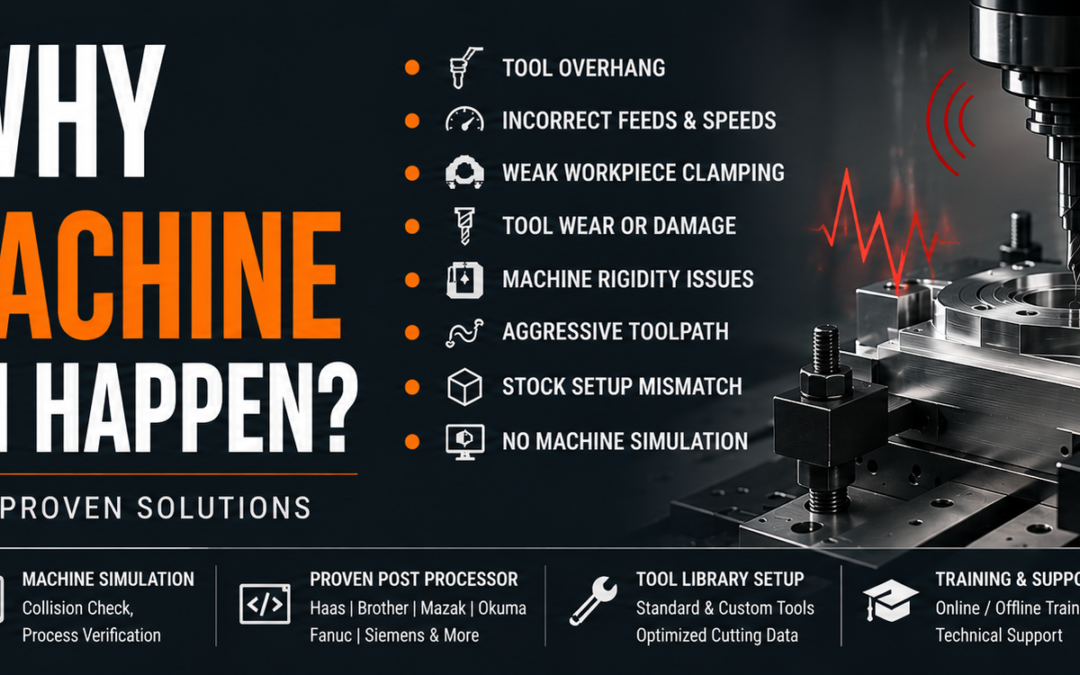 Why CNC machine vibration happens?